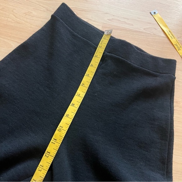 ROBERTO ROBLEDO Black Wool Blend Stirrup Pants Size Small - Picture 6 of 8